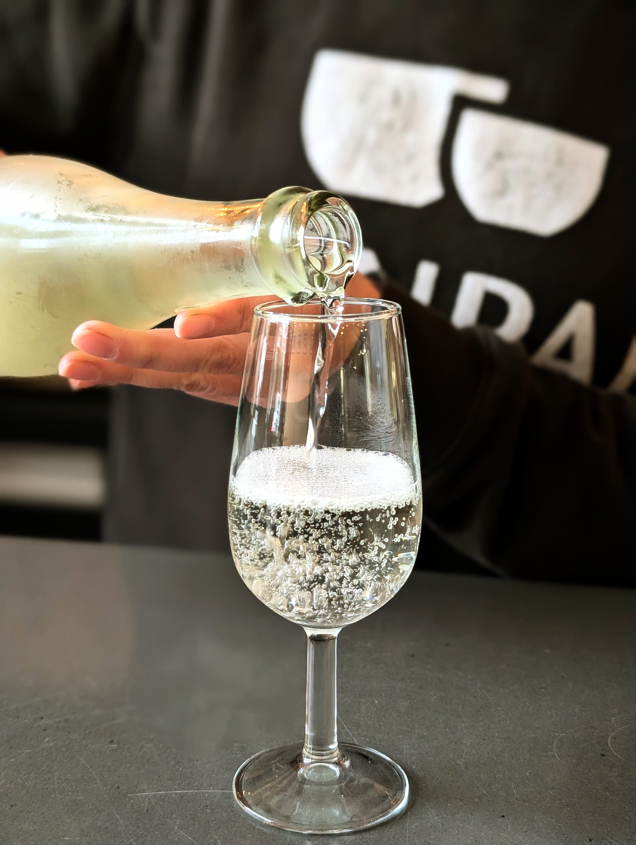 White Koji Sparkling Sake 750ml Bottle - Kanpai London Sake